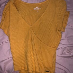 Hollister Dark Yellow Top